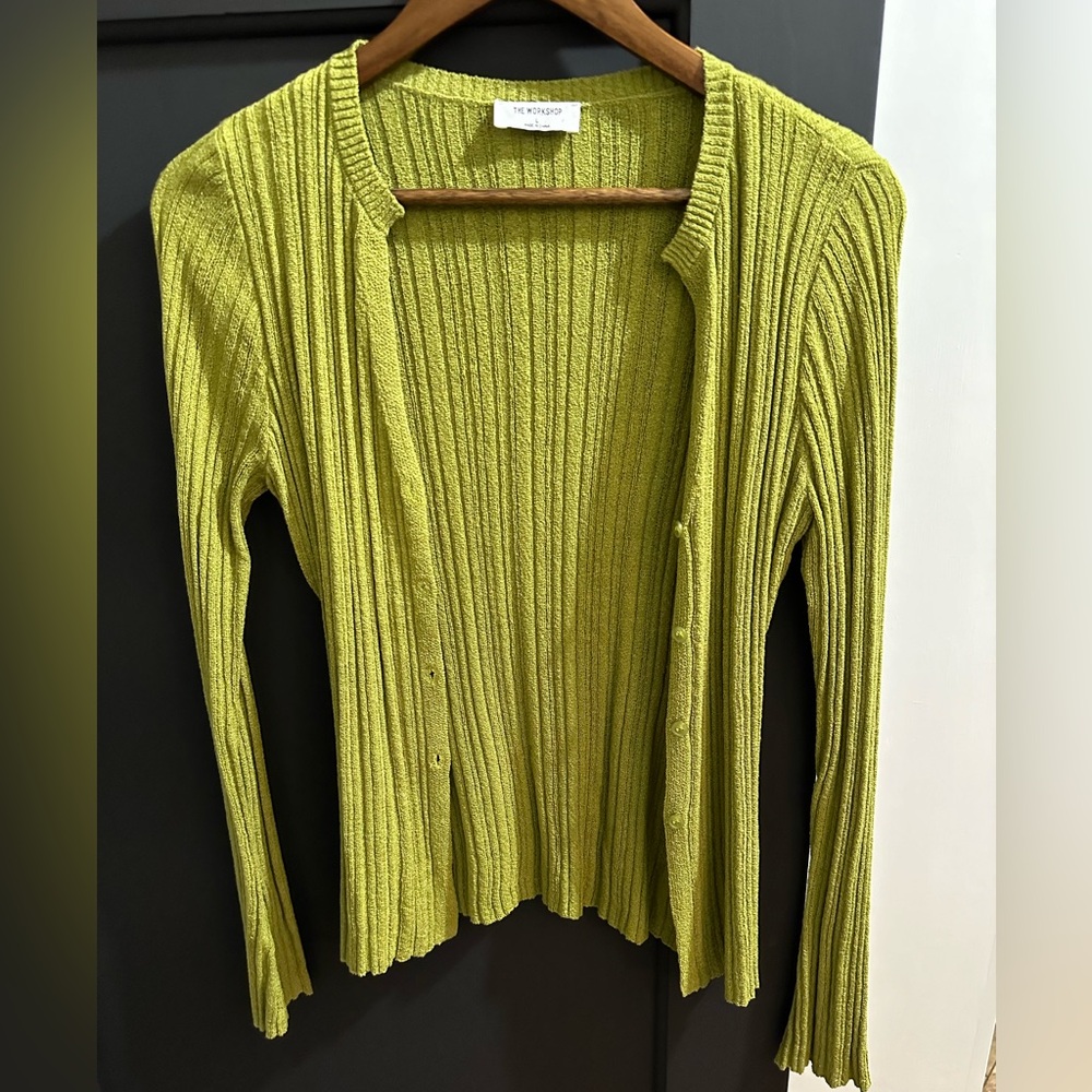 The Workshop cardigan. Large.
